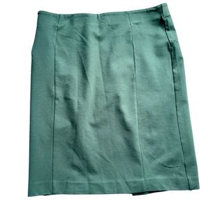 Ann Taylor Classic Green Pencil Skirt